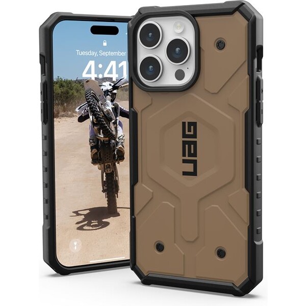 UAG Pathfinder MagSafe, dark earth - iPhone 15 Pro Max (114301118182) Hnědá