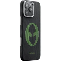 Pitaka x Aries Tactile Woven Case kryt iPhone 16 Pro Max Alien - Pouzdra