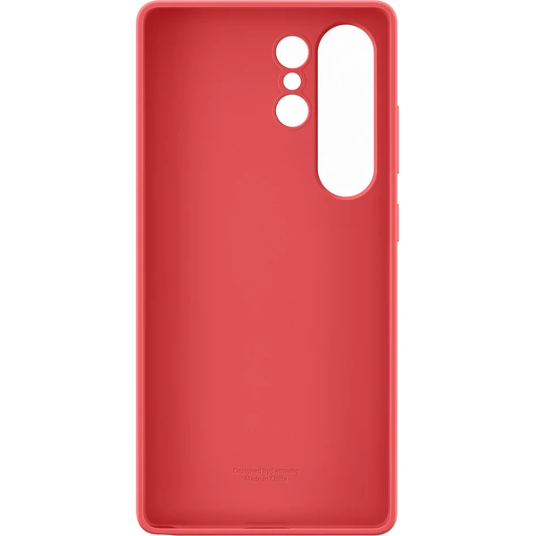 Samsung Silicone Case silikonový kryt Galaxy S25 Ultra červený - Pouzdra - Obrázek SACC000J01