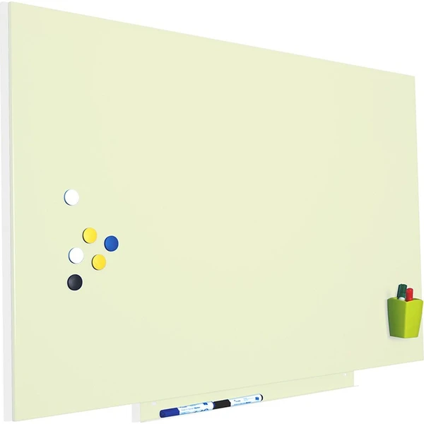 Rocada Skin Colour 6420R-1013 magnetická tabule perlová bílá RAL 1013 - Magnetické tabule - Obrázek SACN000K01