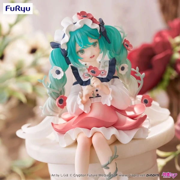 Figurka Furyu Hatsune Miku Noodle Stopper - Hatsune Miku Flower Fairy Anemone 14 cm   - Figurky - Obrázek SAKN000K01
