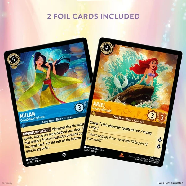 Disney Lorcana: Fabled - Starter Deck single Emerald & Ruby - Disney Lorcana TCG - Obrázek SAUG000K01