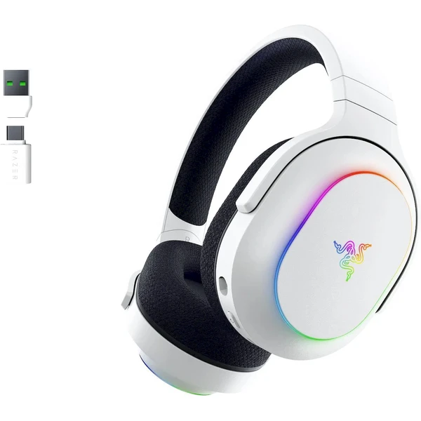 Razer Barracuda X Chroma herní bezdrátová sluchátka bílá - Sluchátka - Obrázek SB1A000P01