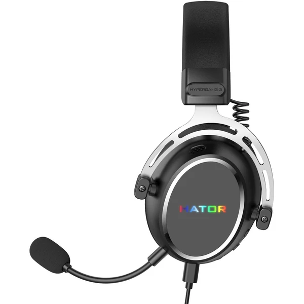 HATOR HYPERGANG 3 USB headset černý - Sluchátka - Obrázek SBAE000J01
