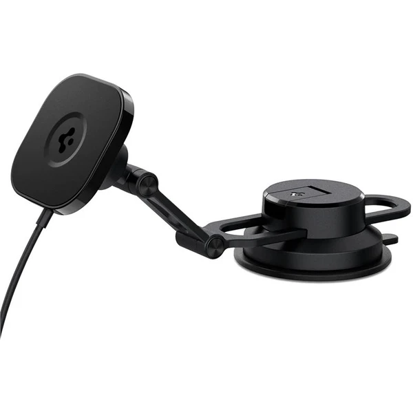 Spigen OneTap 3 Pro Wireless Car Charger Mount ( ITS35W-3) MagSafe držák s nabíjením černý - Držáky - Obrázek SBD4000601