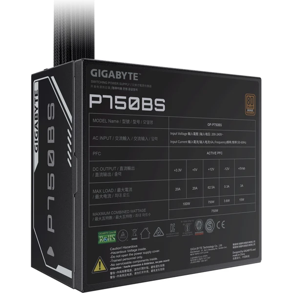GIGABYTE GP-P750BS - Zdroje - Obrázek SBOK000K01