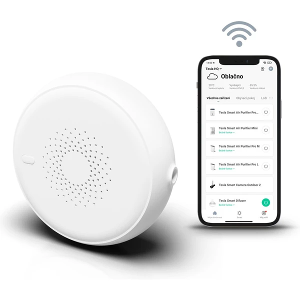 Tesla Smart Sensor Gas - Čidla - Obrázek SBOUF00101