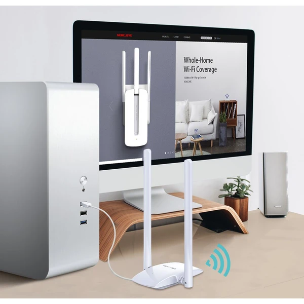 Mercusys MW300UH USB adaptér - Síťové adaptéry - Obrázek SBR7300401