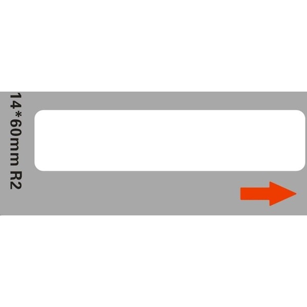 Niimbot štítky RP 14x60mm 110ks pro D11 a D110 bílé