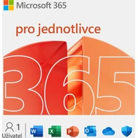 Microsoft 365 pro jednotlivce 1 rok elektronická licence - Software elektronické licence