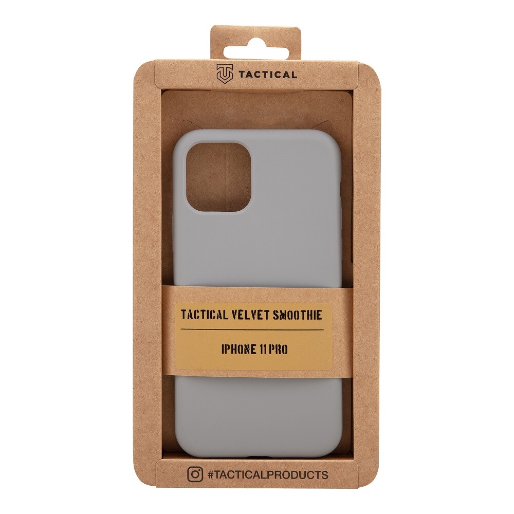 Tactical Velvet Smoothie Kryt pro Apple iPhone 11 Pro Foggy