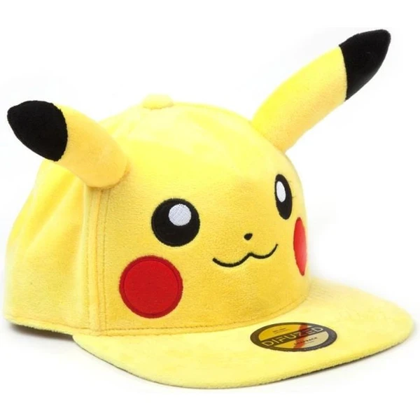 Kšiltovka plyšová Pokémon - Pikachu - Kšiltovky a čepice - Obrázek SCP3700301
