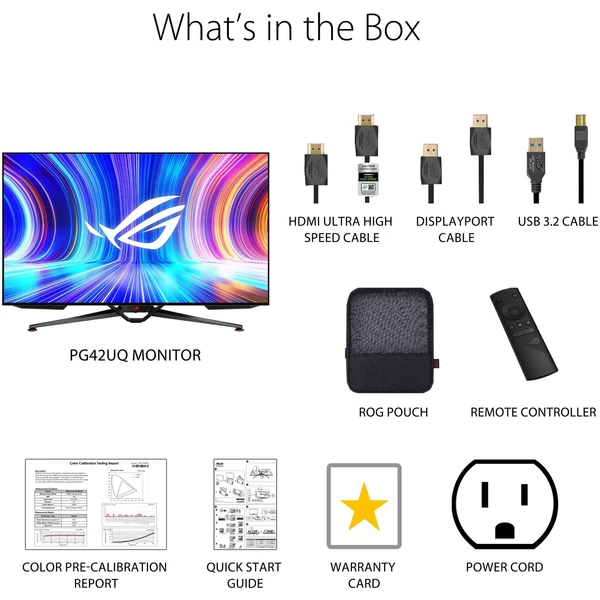 Asus ROG Swift OLED PG42UQ herní monitor 42" - Monitory - Obrázek SCW6000601