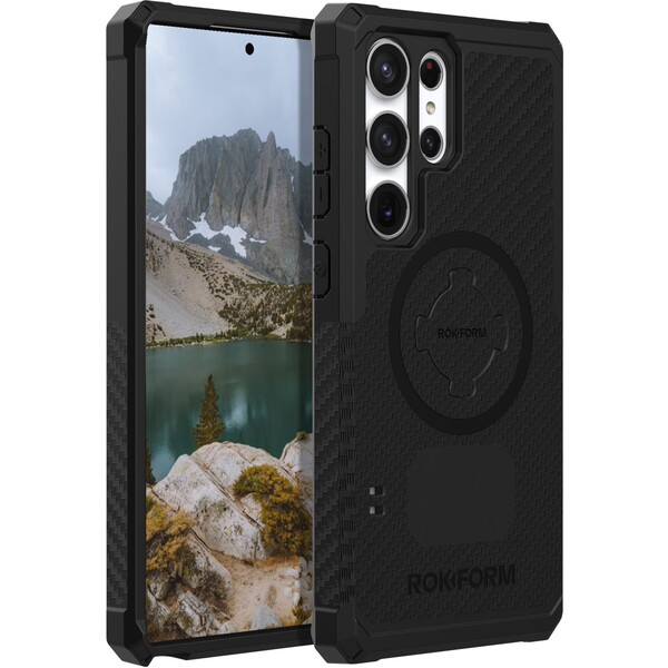 Pouzdro Rokform Rugged Samsung Galaxy S23 Ultra, černé Černá