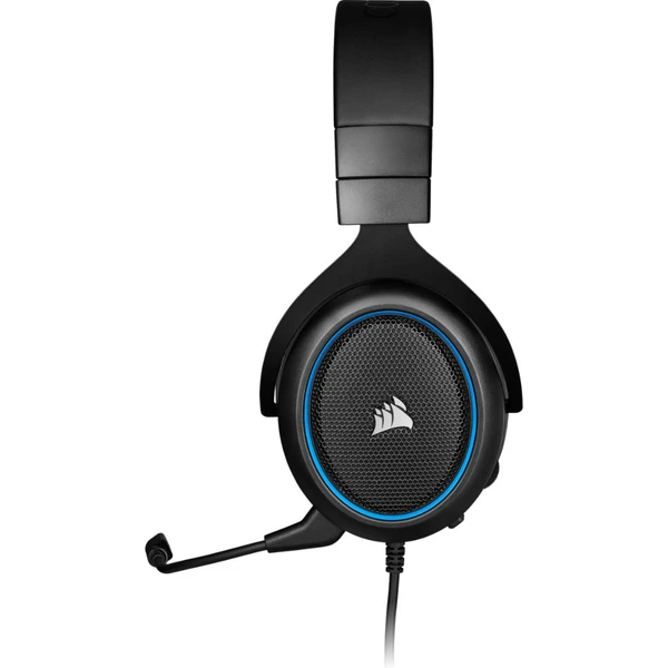 CORSAIR herní headset HS50 PRO Stereo Blue - Sluchátka - Obrázek SDRTF00101