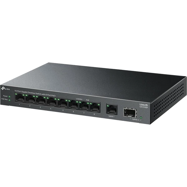 TP-Link LS1210GP gigabitový switch - Switche - Obrázek SE61000N01