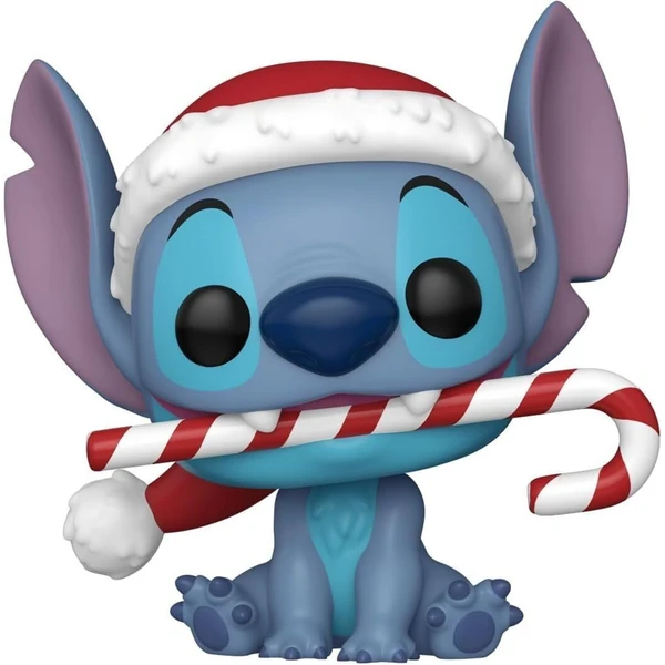 Funko POP! #1502 Disney: Lilo & Stitch - Holiday Stitch w/ Candy Cane - Funko POP! - Obrázek SEMA000K01