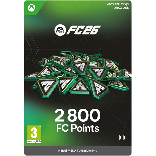 Microsoft EA Sports FC 26 - FC Points 2800 (Xbox Series/Xbox One)