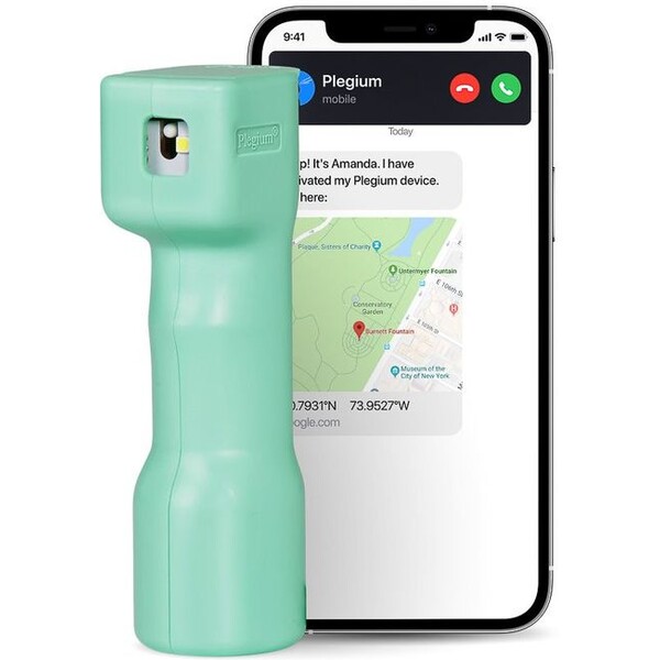 Plegium smart pepřový sprej - zelený