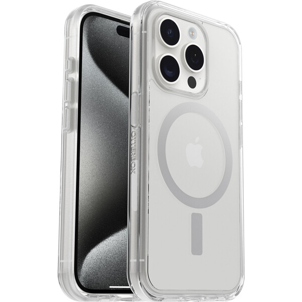 OtterBox Symmetry Clear MagSafe pouzdro pro Apple iPhone 15 Pro čiré