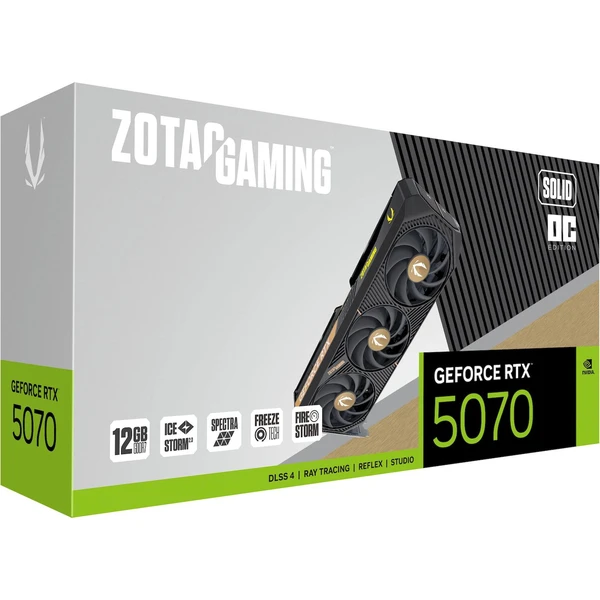 ZOTAC NVIDIA GeForce RTX 5070 SOLID OC - Grafické karty - Obrázek SGLI000K01