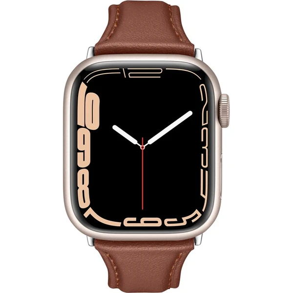 Spigen Kajuk Watch Band řemínek Apple Watch 41/40/38mm hnědý - Řemínky - Obrázek SHC5000L01
