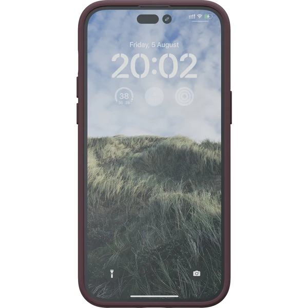 NJORD Genuine Leather Case iPhone 14 Pro Max Dark Brown - Pouzdra - Obrázek SHVG300401