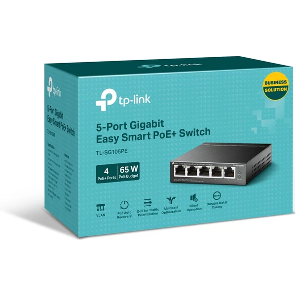 TP-Link TL-SG105PE switch - Switche - Obrázek SII0000601