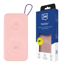 3mk PastelUp Powerbanka 10000 mAh 22.5W USB růžová - Powerbanky