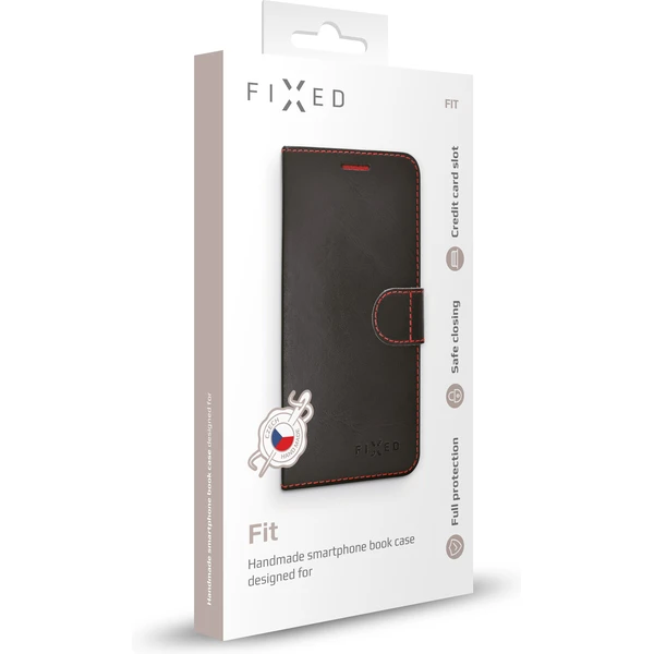 FIXED FIT flip pouzdro Samsung Galaxy A50 černé - Pouzdra - Obrázek SJD0000401