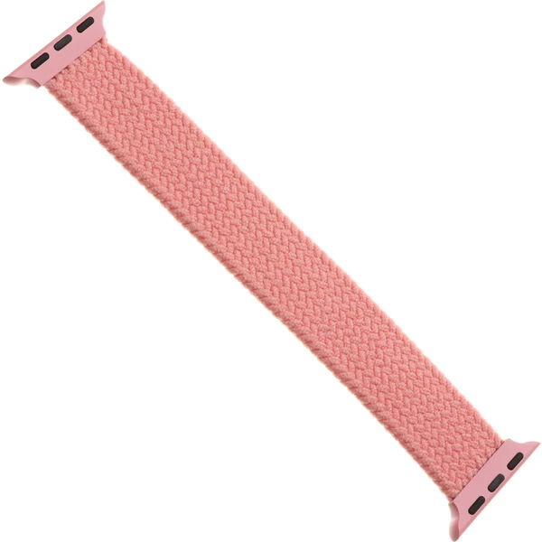 FIXED provlékací nylonový řemínek Apple Watch 42/44/45mm L růžový - Řemínky - Obrázek SJKU000501
