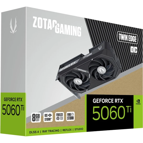 ZOTAC NVIDIA GeForce RTX 5060 Ti Twin Edge OC - Grafické karty - Obrázek SJLI000K01