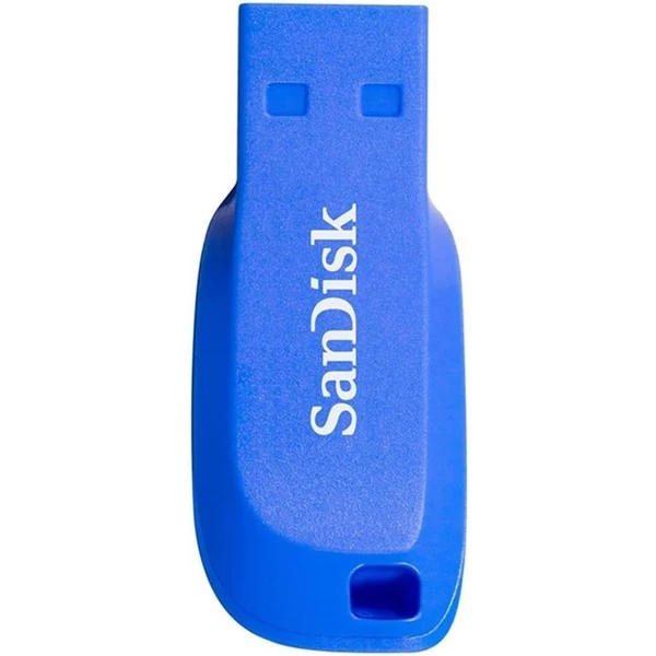 SanDisk Cruzer Blade USB 2.0 flash disk 64GB modrý - Flashdisky - Obrázek SJZS000501