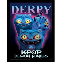 Rámovaný obraz Pyramid International K-Pop Demon Hunters - Derpy - Dekorace