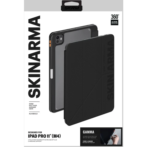 SKINARMA Gamma pouzdro iPad Pro 11" (2025) černé - Pouzdra - Obrázek SMD5000O01