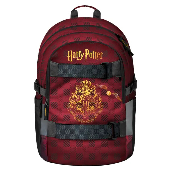 Školní batoh Baagl Skate Harry Potter Bradavice vínový