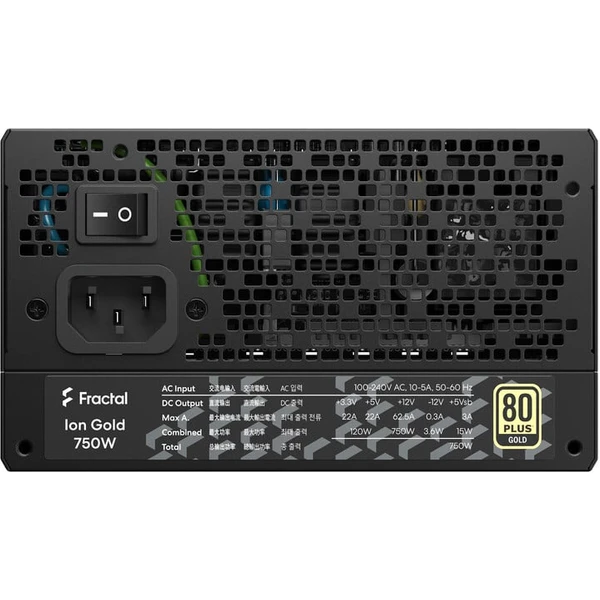 Fractal Design Ion Gold 750W - Zdroje - Obrázek SN87700301