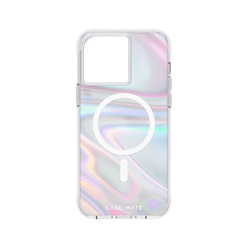 Case Mate MagSafe Soap Bubble Apple iPhone 14 Pro Max kryt iridescent