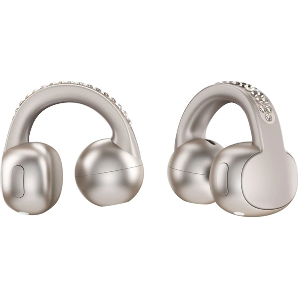 Motorola Moto Buds Loop (Sound By BOSE) bezdrátová sluchátka Swarovski crystals béžová - Sluchátka - Obrázek SNNK000K01
