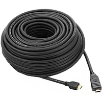 PremiumCord HDMI 1.4/HDMI 1.4 kabel s ethernetem a zesilovačem 4K 15m černý - Kabely a redukce