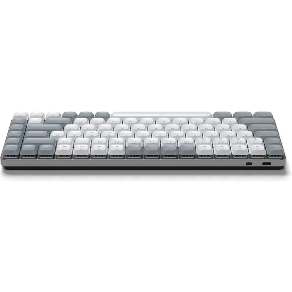 Satechi SM1 Slim mechanická bezdrátová Bluetooth podsvícená klávesnice šedá/bílá - Klávesnice - Obrázek SOX5000O01