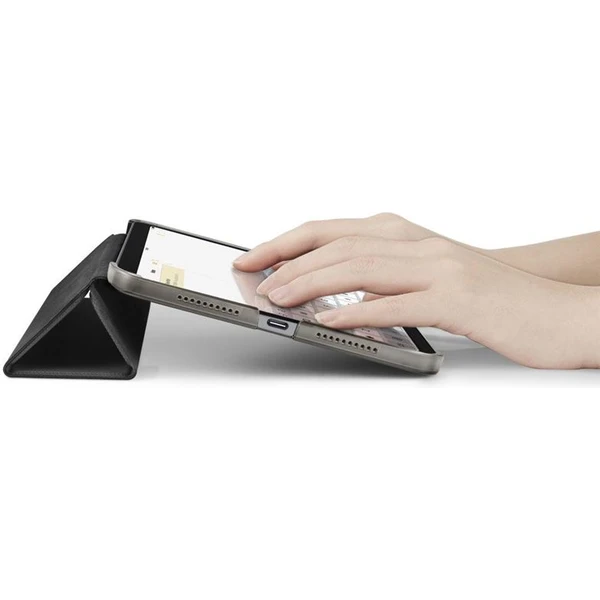 Spigen Liquid Air Folio kryt Apple iPad mini (2021)/iPad mini 7 (2024) černý - Pouzdra - Obrázek SOYZ000501