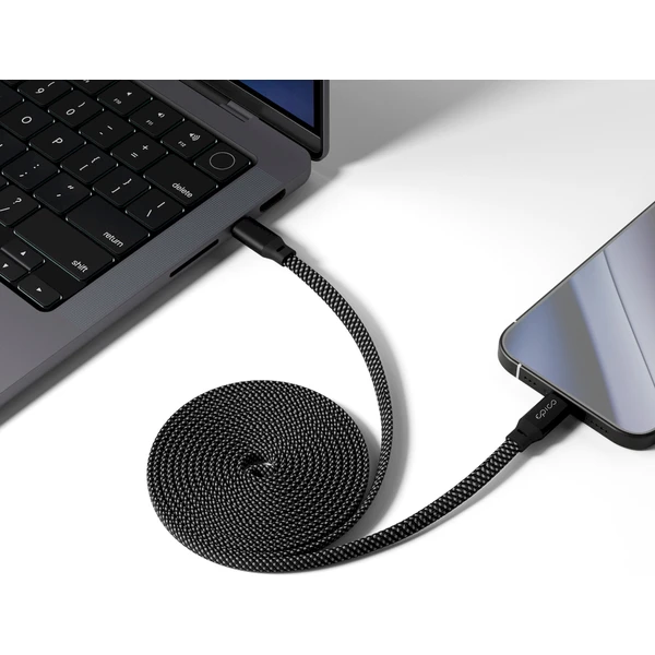 Epico UltraLink USB-C/USB-C magnetický kabel (240W) 1,5m černý - Kabely a redukce - Obrázek SQHJ000K01