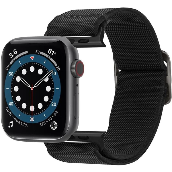 Spigen Lite Fit řemínek Apple Watch 49/46/45/44/42 mm černý - Řemínky - Obrázek SQPJF00101