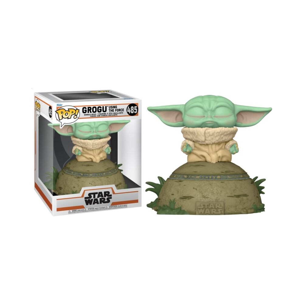 Funko POP! #485 Deluxe: SW The Mandalorian S7 - The Child Using the Force