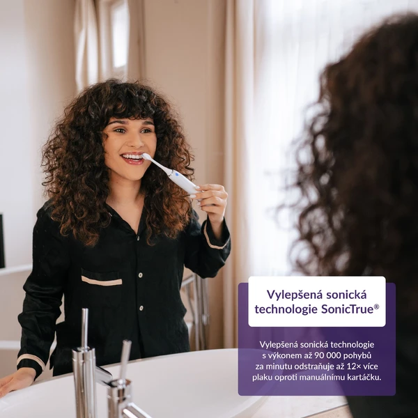TrueLife SonicBrush Clean70 UV sonický kartáček bílý - Zubní kartáčky - Obrázek SQUL000K01