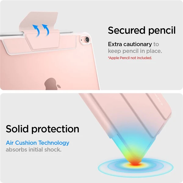 Spigen Ultra Hybrid Pro pouzdro iPad Air 10.9" (22/20), Air 11" (24/25/26) růžově zlaté - Pouzdra - Obrázek SRC5000L01
