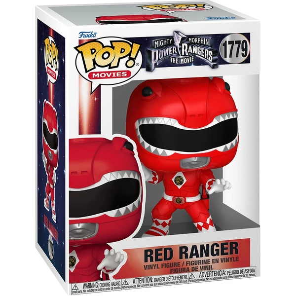 Funko POP! #1779 Movies: Mighty Morphin Power Rangers The Movie - Red Ranger - Funko POP! - Obrázek ST7H000K01