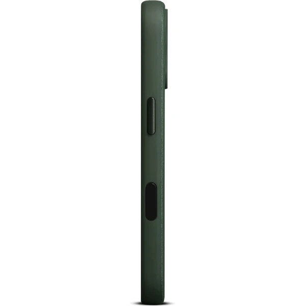 Woolnut MagSafe kožený kryt iPhone 17 tmavě zelený - Pouzdra - Obrázek STLH000K01