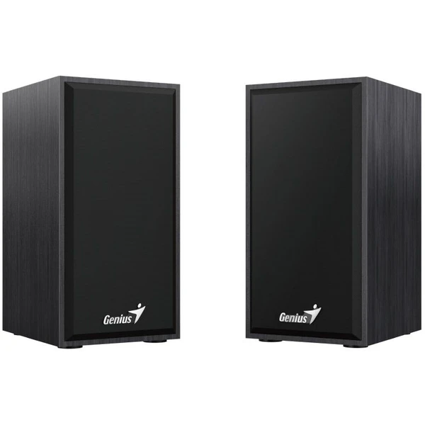 Genius SP-HF180 dřevěné reproduktory 2.0 černé - Reproduktory - Obrázek STMK300401